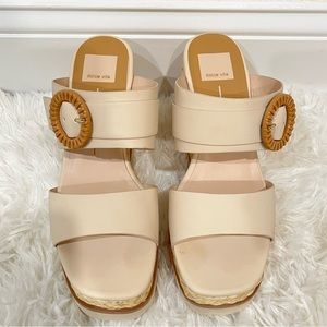 Dolce Vita Rattan Wedges